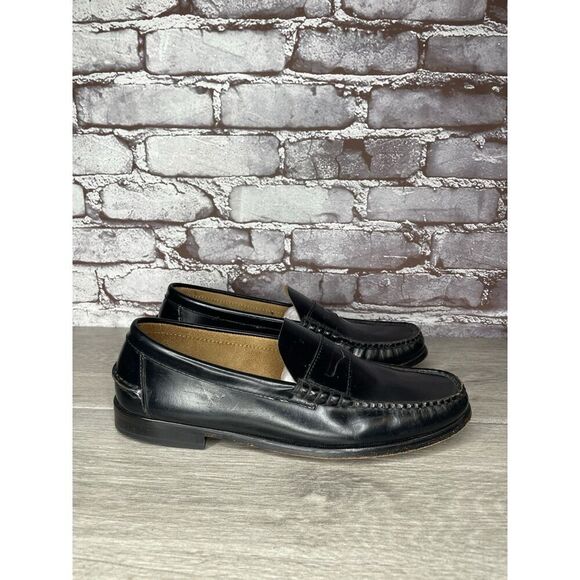 Florsheim 1892 Black Leather Slip On Penny Loafers Dress Shoes Men Sz 9D US/42EU main image 12